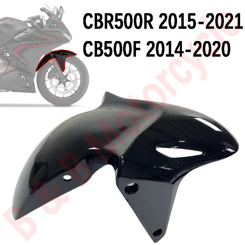 

For HONDA CBR500R Front fender Front Mudguard Wheel Hugger Fender Cover for honda CBR500R 2015-2021 CB500F 2019 2020 2021 2022