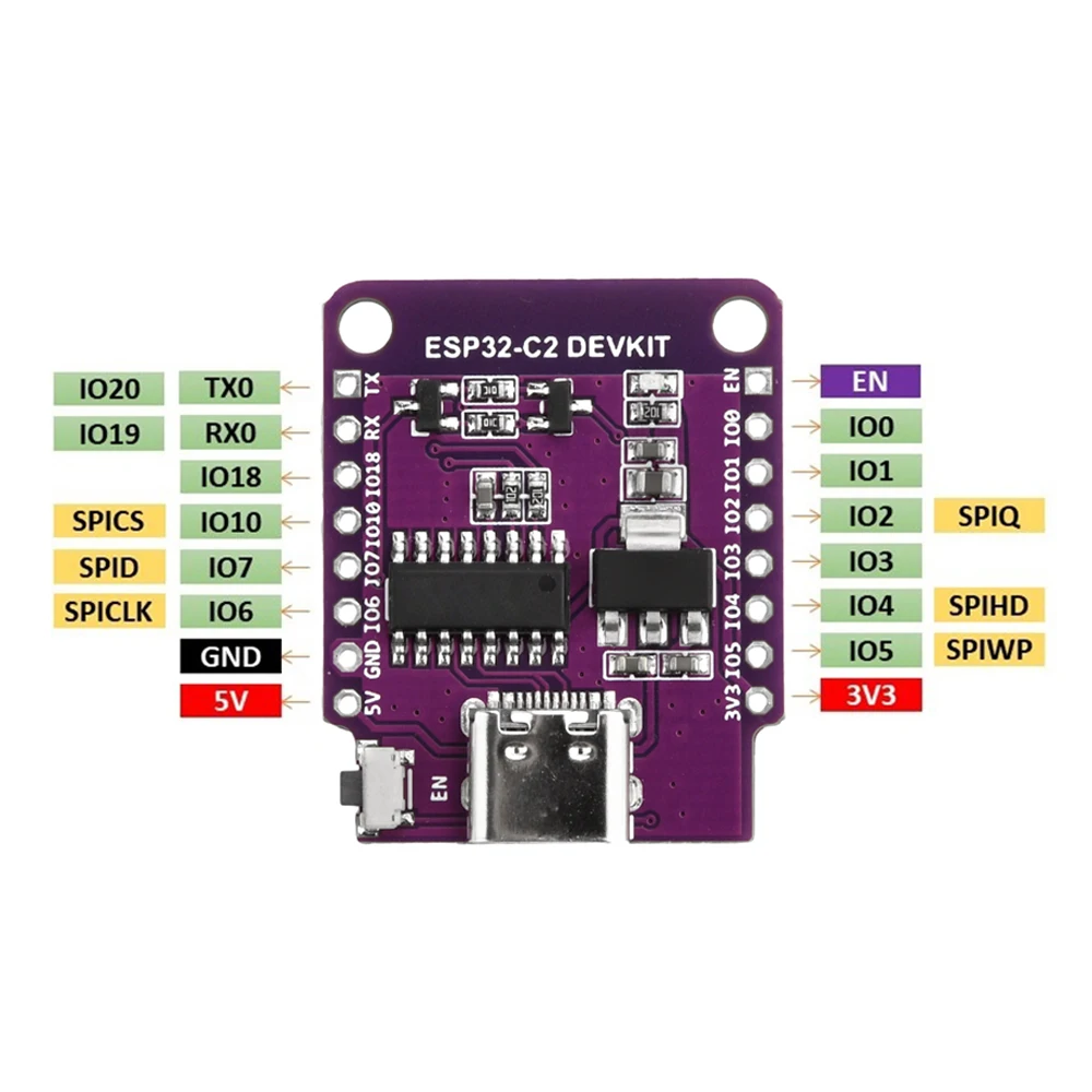 Imagem -04 - Módulo Board Desenvolvimento para Arduino Tipo-c Wemos d1 Mini Esp8266 Esp32 Esp32-c2 Devkit Serial Wifi Bluetooth Ch340g Esp8684