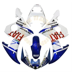 brand new ABS mechanical injection molding fairing for Yamaha YZF-R6 2003 2004 2005 white blue bodywork fairing kit YZF R6 yzfr6