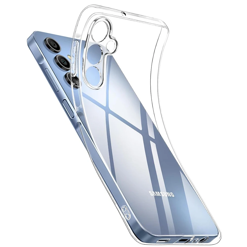 Ultra-Thin Silicone Soft Case For Samsung Galaxy S24 S23 S22 S21 S20 FE Plus Ultra 5G Transparent Clear Back Cover Shell Slim