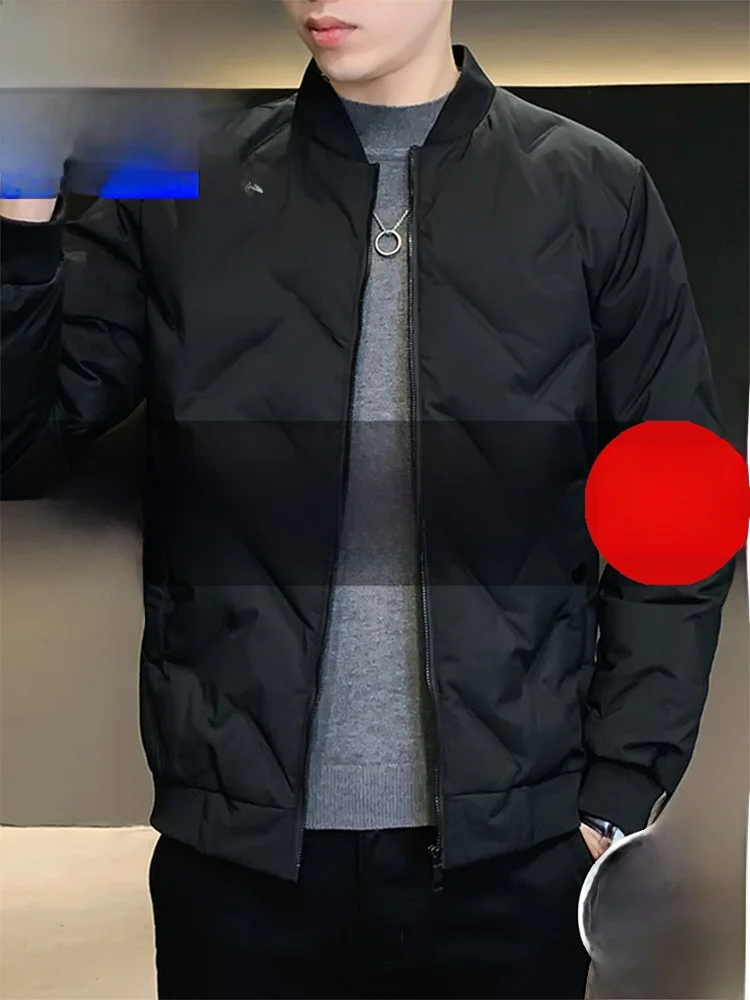 

Мужская повседневная бейсбольная куртка Paul 2026: легкая, теплая верхняя одежда из полиэстера для города