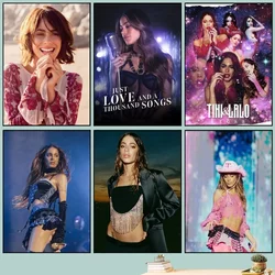 Singer Martina Stoessel TINI Poster Art Self-adhesive Art Small Poster HD Quality Poster Wall Art Painting Study Wall Decoration