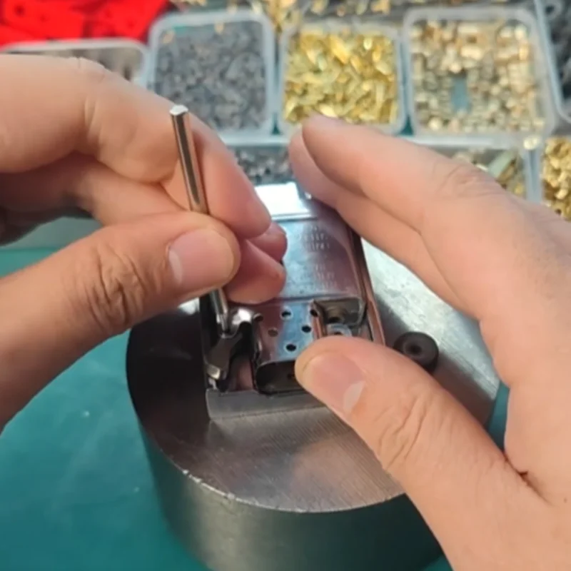 1pcs DIY Repair Tools For Zippo Zorro Lighter Universal Disassemble Gear Wheel/Pendulum Cam Rivet Replace Chrome Vanadium Steel view 6