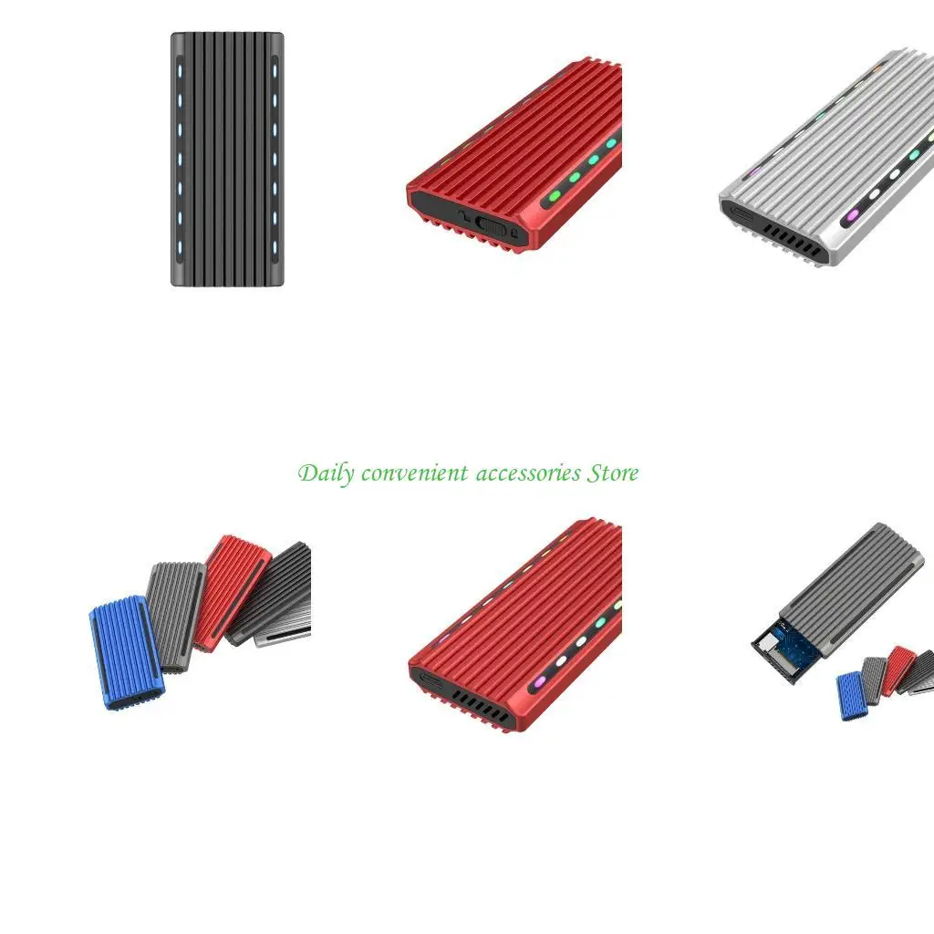 

97QB New SSD for M.2/PCIE for Shell Hard Drive Enclosure NVMe/Ngff-Dual P