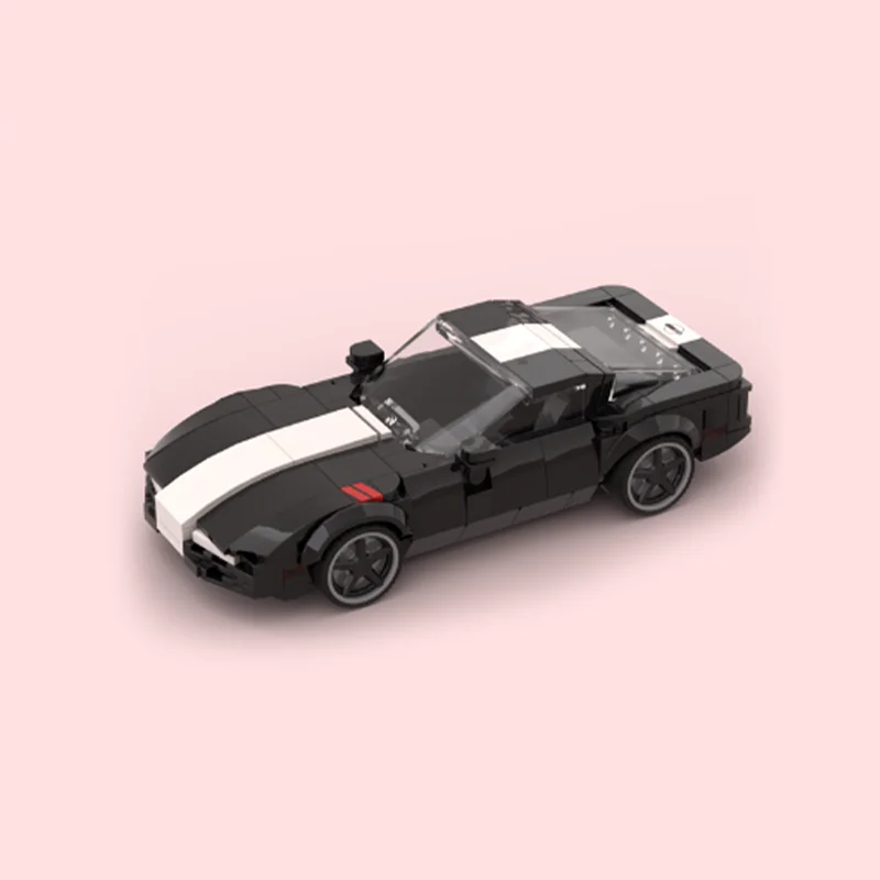 247 قطعة MOC كورفيت جراند سبورت سيارة نموذج اللبنات لعبة الهندسة المعمارية تجميع لتقوم بها بنفسك فكرة التعليم هدايا عيد الميلاد للأطفال #6