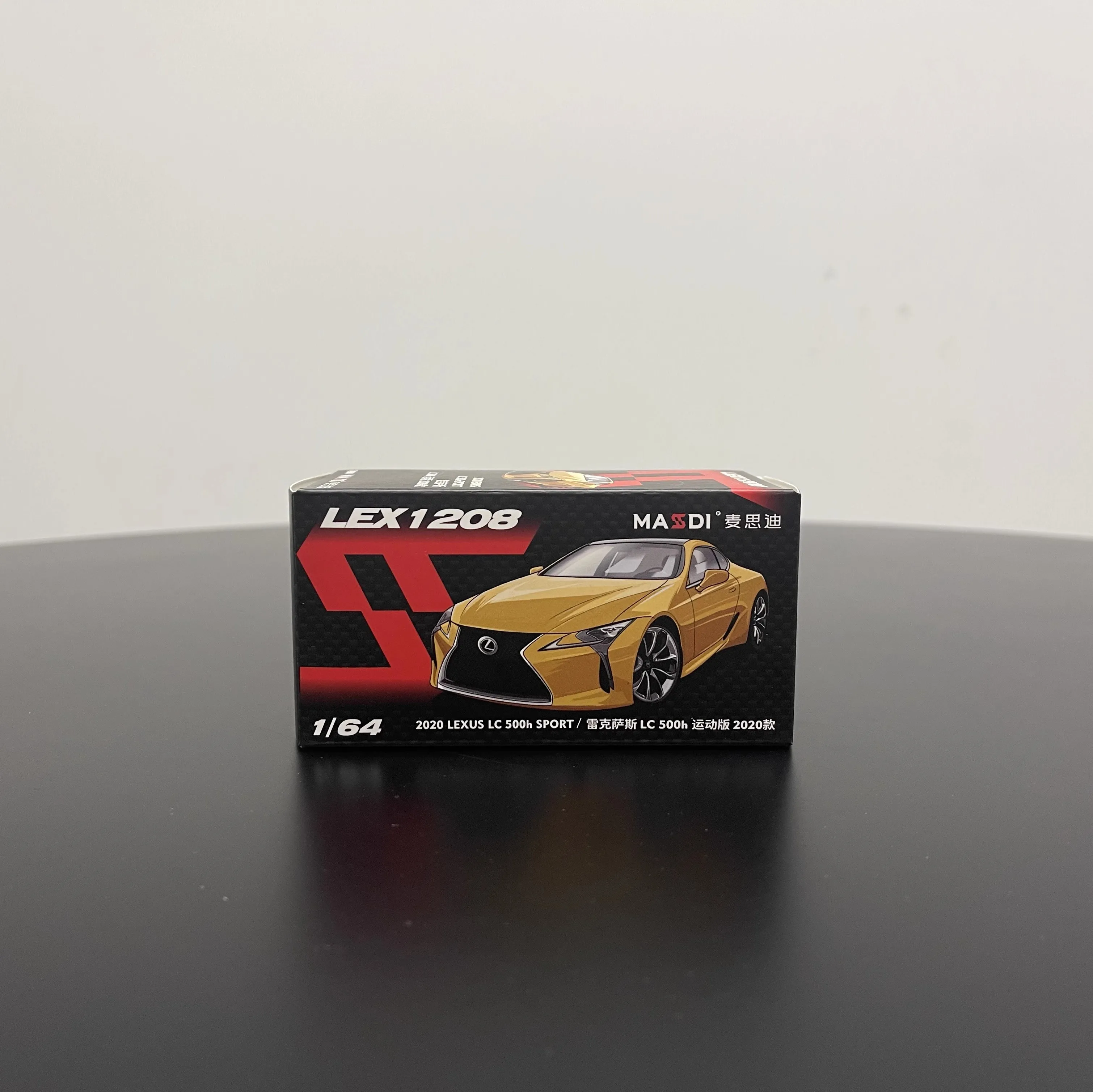 In Stock New Masdi 1:64 Lexus Lc500h Alloy Miniature Diecast Model