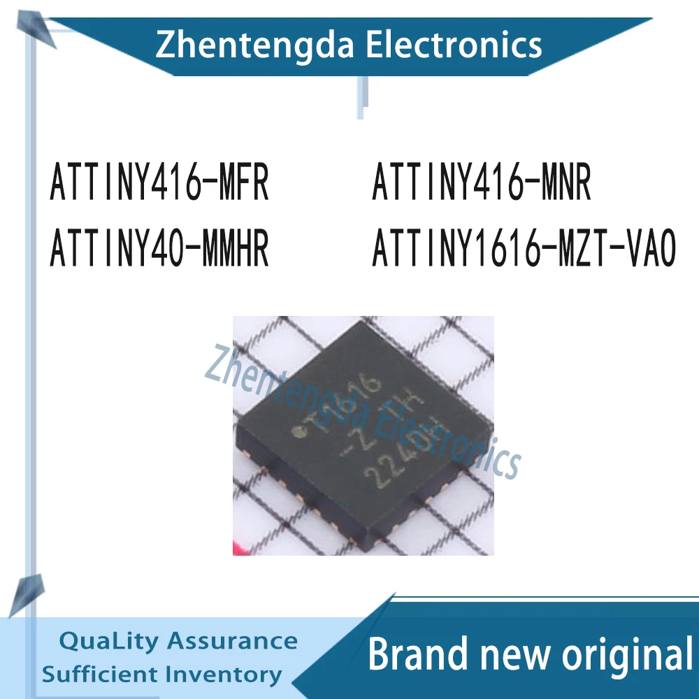 AT416 AT416-F AT416-N T1616 T1616-Z ATTINY416-MFR ATTINY416-MNR ATTINY40-MMHR ATTINY1616-MZT-VAO