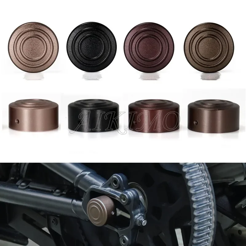 

Motorcycle Rear Axle Nut Covers Caps Aluminum For Harley Sportster S RH1250S 2021-2022