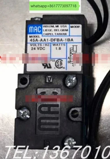 

электромагнитный клапан45A-AA1-DAAA-1BA DAAJ-1K 45A-AA2-DFFA-1BA DFBA DBCA