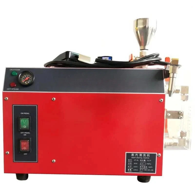 New Style 6L Jewelry Steam Cleaner Machine 3KW Jewelry Hardware Steam Cleaning 100 Degree Steam Temperature