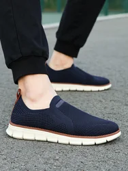 Fashion Men's Casual Shoes Breathable Athletic Sneakers For Outdoor Sports Slip-On Shoe Lightweight Comfortable Size 39-48
