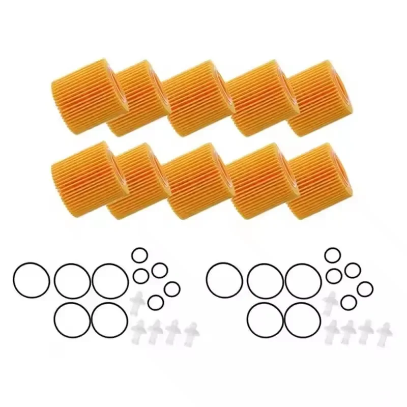 10pcs Oil Filter for TOYOTA COROLLA C-HR ALLION AURIS AVENSIS PRIUS RAV4 VERSO YARIS LEXUS CT200H NX200 04152-37010 04152YZZA6