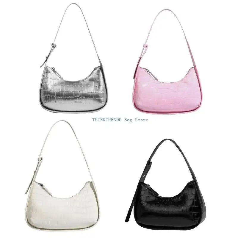 

340D Womens Bag Fashion Shoulder Bag PU Leather Handbag Bag Armpit Bag