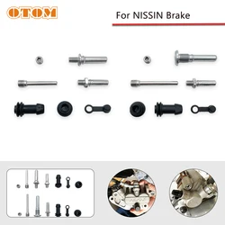 OTOM Brake Caliper Repair Kit Motorcycle Universal Front/Rear Nissin Caliper Guide Pin Rebuild Kit For CRF KXF RMZ YZF Dirt Bike