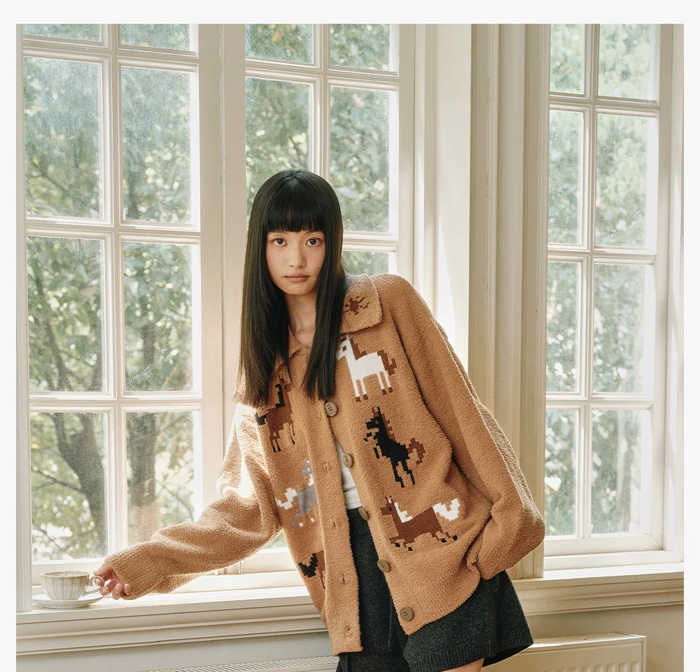 Neue Winter-Plüsch-Leopard-Hausschuhe für Damen, flauschige offene Hausschuhe mit Gummisohle, warme, rutschfeste Mules mit Gepardenmuster und Farbblock-Design – Detail 3