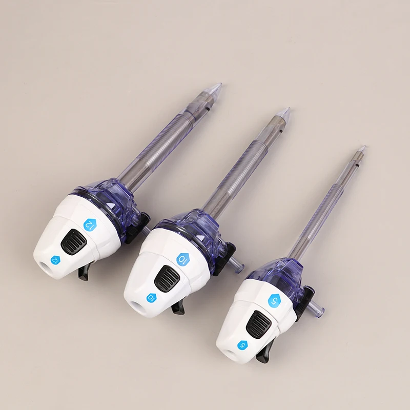 

Одноразовая оптическая конусная канюля 5/10 мм с откидным кончиком для лапароскопии