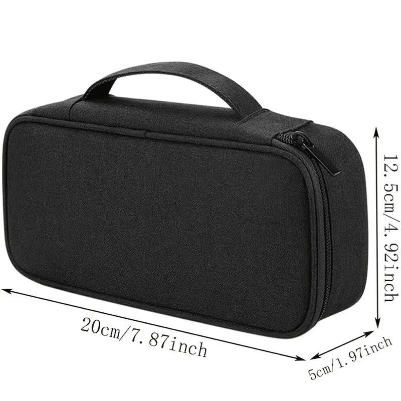 Travel Organizer Portable USB Flash Drives Accessories Case Dustproof Cord For Apple iPhone Samsung Phone Electronic Storage Bag
