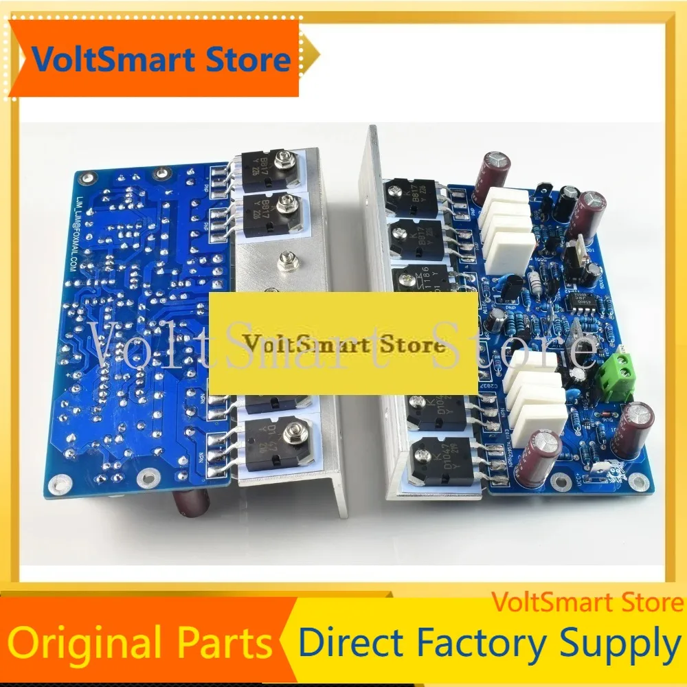 VoltSL25 Dual Channel 250w 8r Audio Power Amplifier Combined Preamplifier + Rear With Aluminium Angle