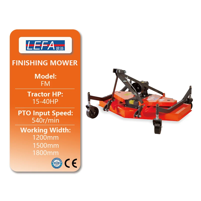 Desbrozadora de Arrastre para Tractor, Serie FM de Lefa Agricultural Tools, Nueva