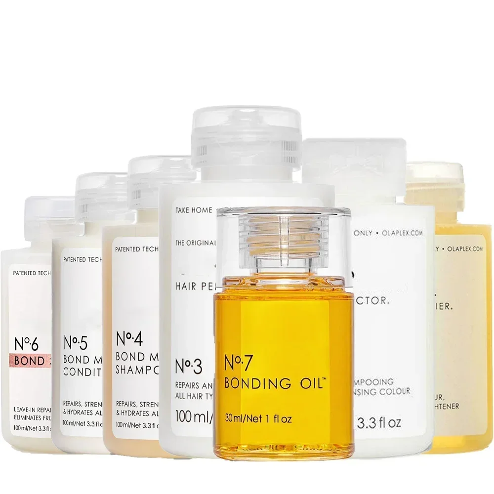 1/7PCS Set Original No.1/2/3/4/5/6/7 BONDING Oil Repair Damage Strengthen Protection Hair Structure Frizz Hair Care Oil