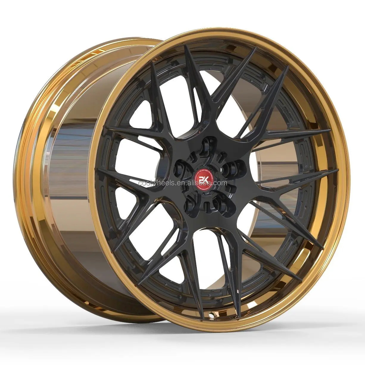 

2 Piece 19 20 21 22 Inch Custom Brushed Alloy Forged 5x115 Wheels Rim Hub for Dodge Challenger Srt Hellcat Charger