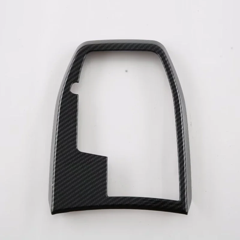 

For BMW X1 IX1 U10 U11 2023-2024 ABS Carbon Fiber Car Central Control Gear Panel Decorative Frame Sticker Interior Accessories