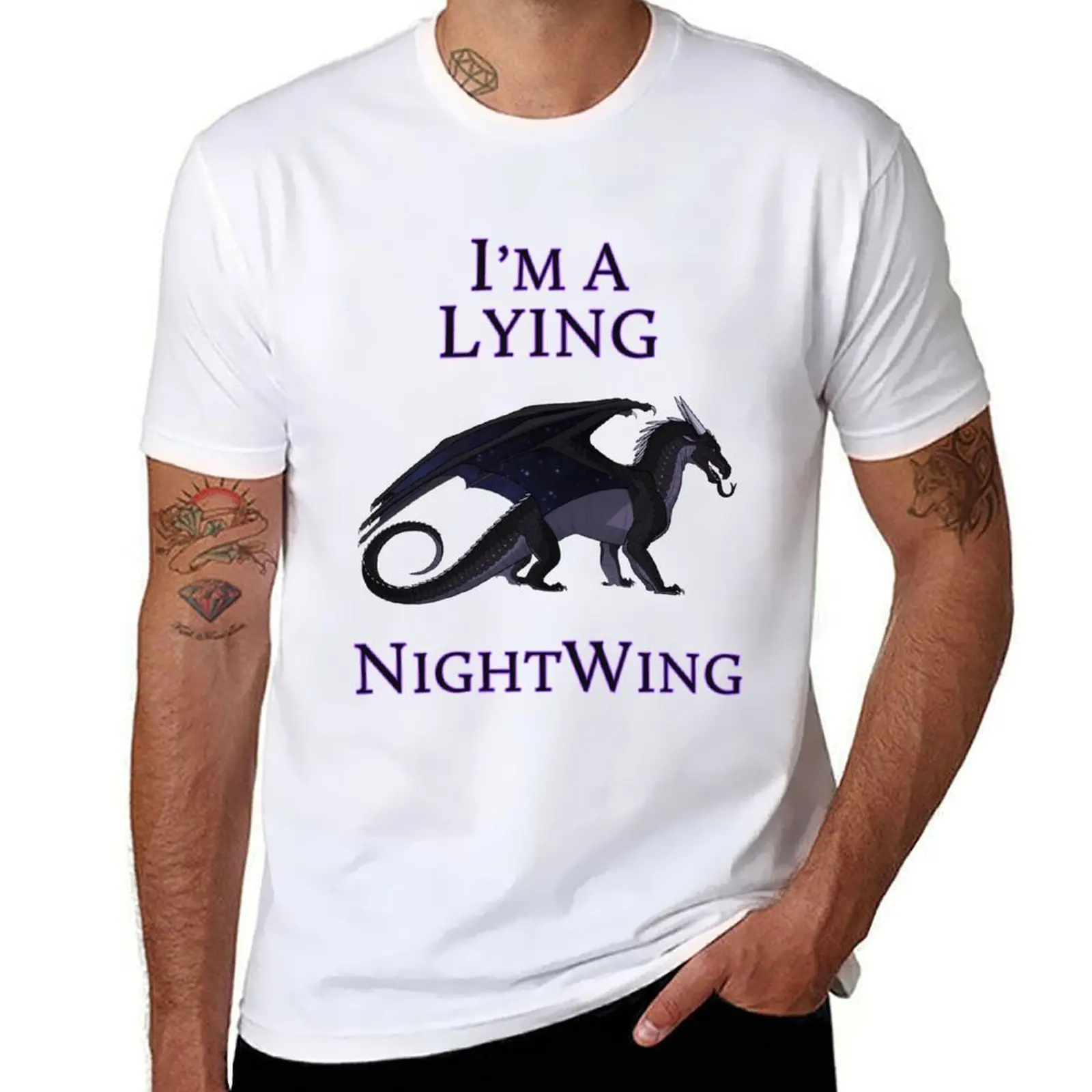 

I'm a Lying NightWing T-Shirt man t shirt cotton cotton t shirt man T-Shirt