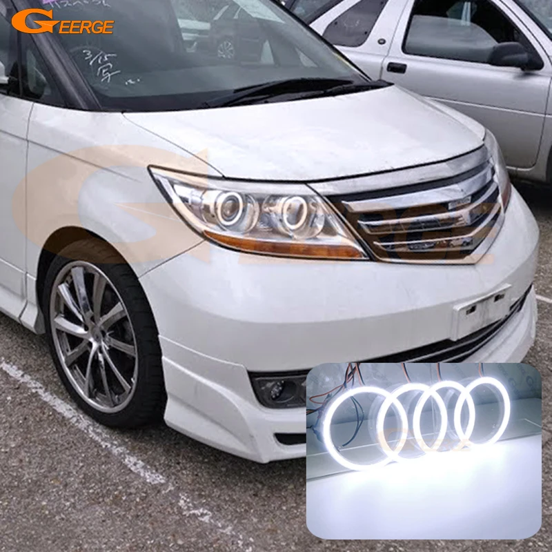 

Для Honda ELYSION PRESTIGE RR5 RR6 2007 2008 2009 2010 2011 2012 2013 Ультра яркий комплект COB Led Angel Eyes Halo Rings
