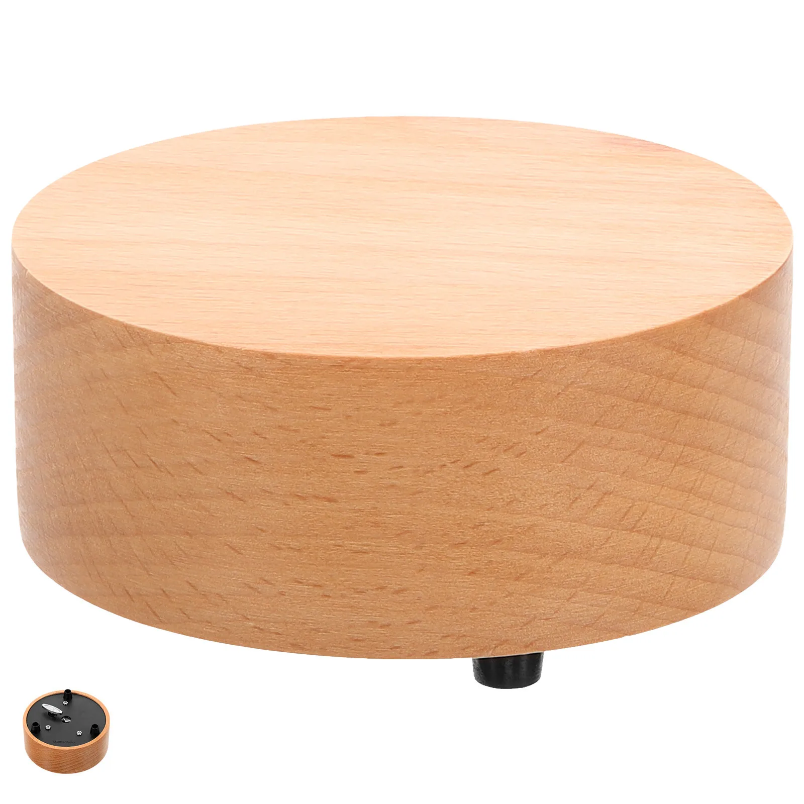 

Wooden Music Box Hand Crank Musical Box Gifts Birthday Holiday Decor Home Desktop Room Diy Craft Wood Melodious Sound