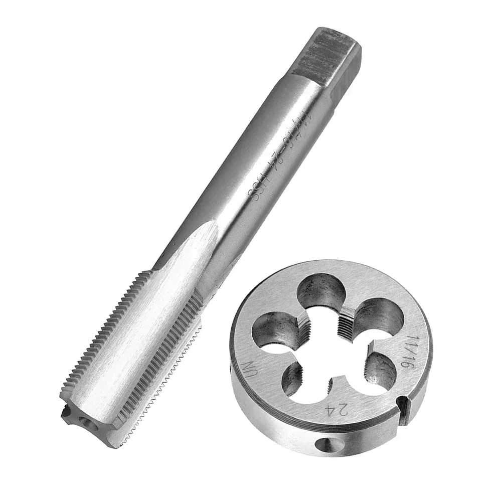 

Practical Tap Die Tap And Round Die UNEF Machine Thread 11/16"-24 UNEF Tap 11/16"-24 UNEF High Speed Steel