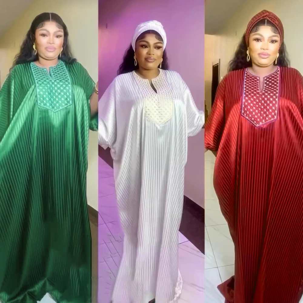 여성을위한 Abayas 두바이 럭셔리 2025 아프리카 이슬람 패션 드레스 Caftan Marocain 이브닝 파티 드레스 Boubou Robe Djellaba Femme