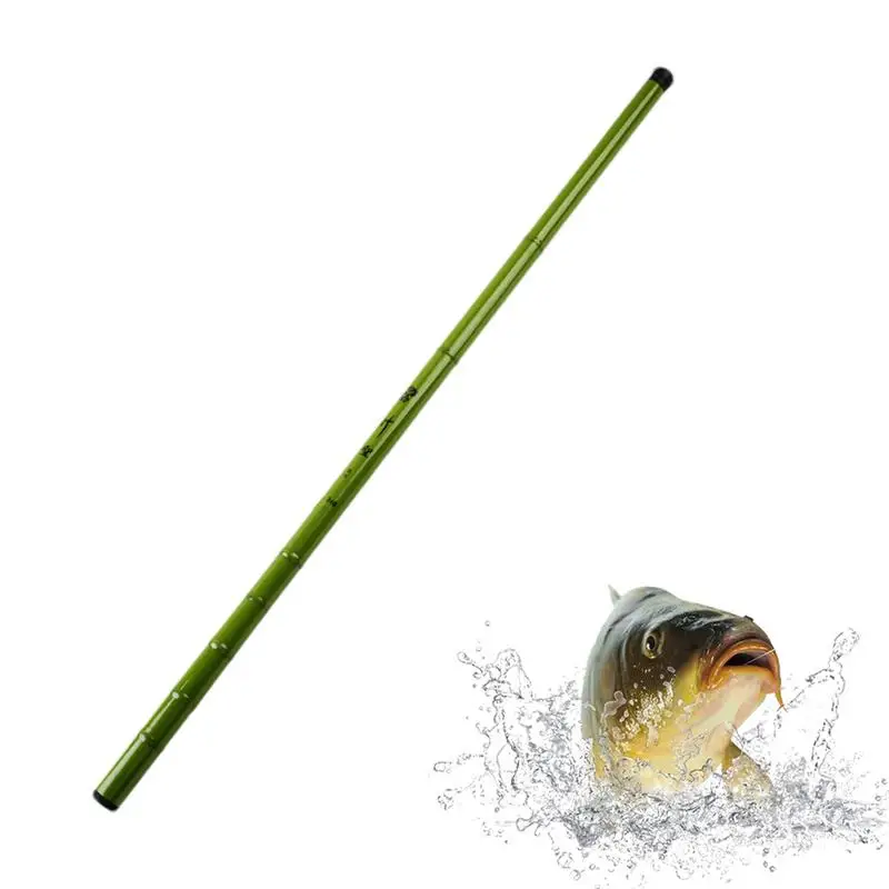 Extendable Fishing Rod Travel Fishing Rod Foldable Freshwater Fishing Pole Compact Fiberglass Telescopic Casting Rod For Fishing