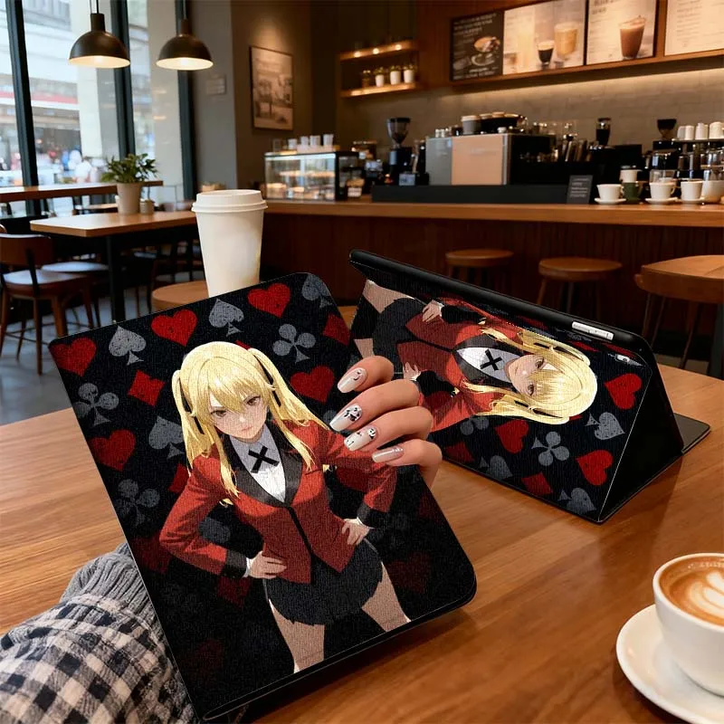 

Japanese anime Kakegurui For Xiaomi Redmi Mi Pad 4 5 6 6s 7 8 SE Pro 2 11 Plus Max 12.4 11 11.2 12.5 8.7 inch Tablet Case
