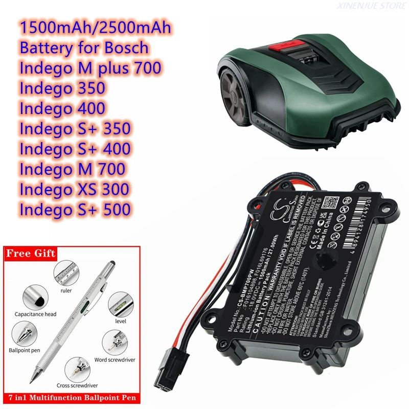 Batterie Bosch Indego S 500 Guide complet pour choisir et utiliser la bonne batterie pour votre tondeuse robot