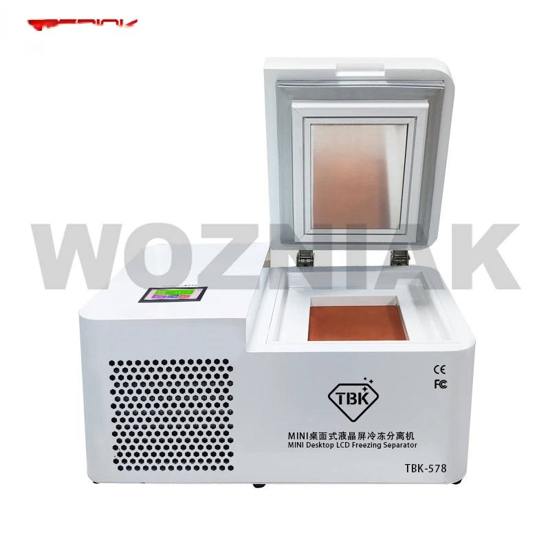 TBK-578 mini desktop LCD screen separator Freezer Separating Machine FoEdge For Tablet Screen Refurbishment