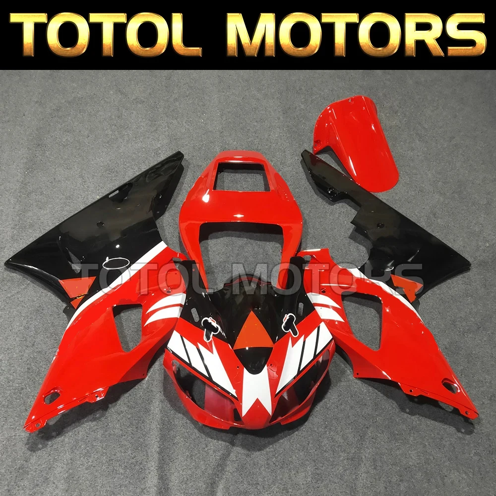 

Motorcycle Fairings Kit Fit For Yzf R6 1998 1999 2000 2001 2002 Bodywork Set High Quality ABS Injection NEW Red Black