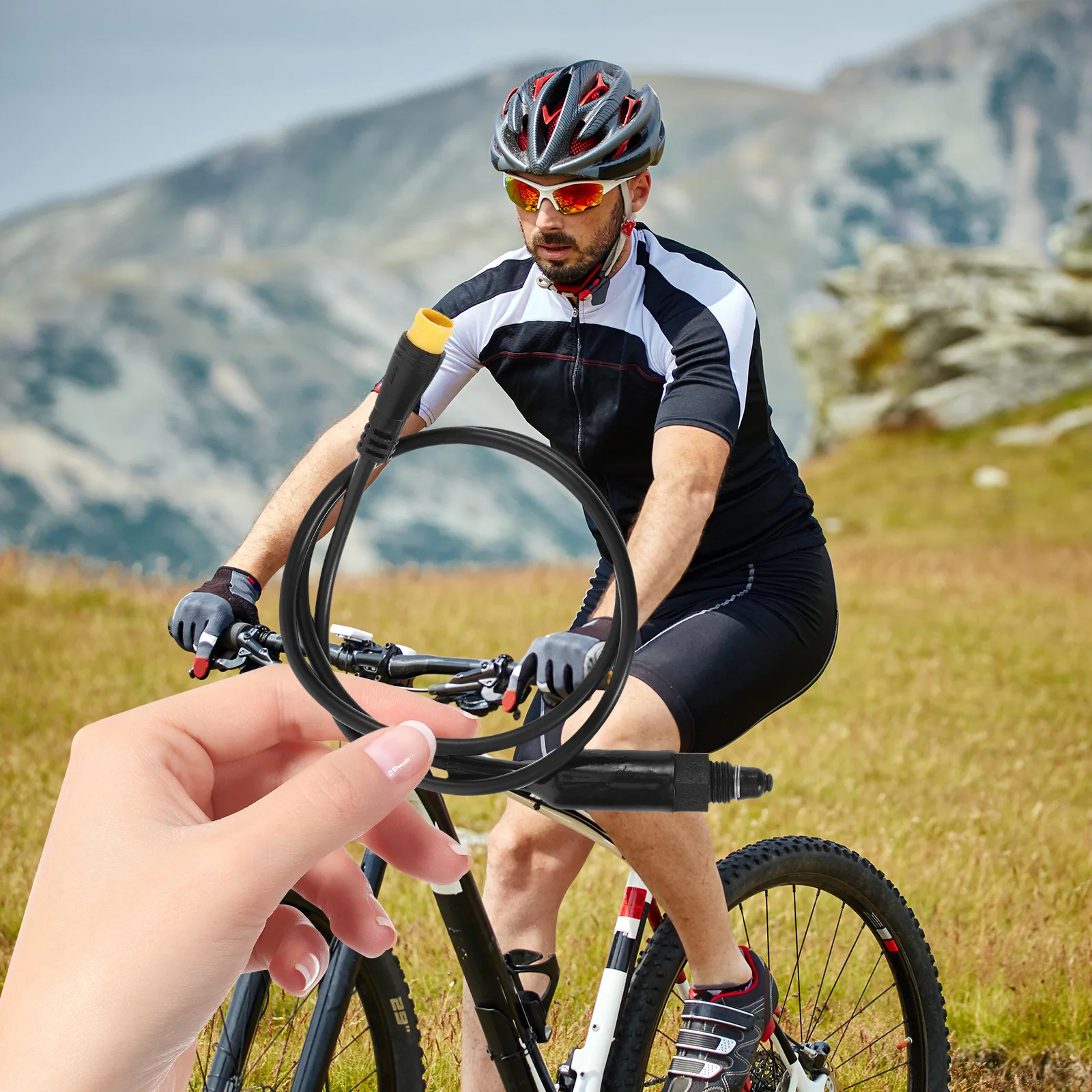 

E Bike Brake Cable Electric Bicycle Lines Professional Brakes Wires Smooth Resistance High Tension Forces Instant Stop Practical