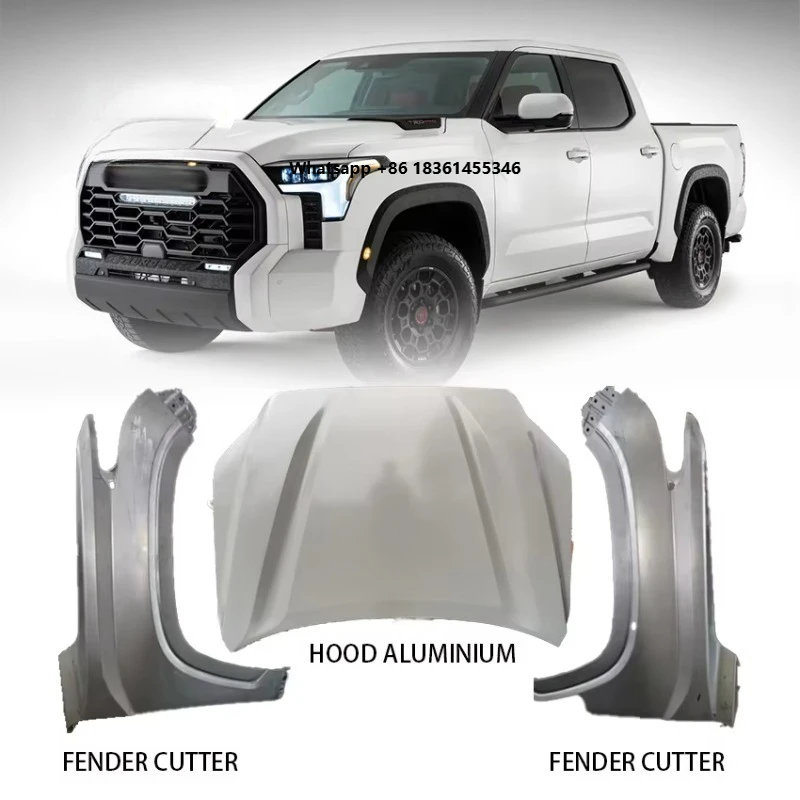 

For Tundra 2022 2023 2024 Hot Selling Aluminum Fender Hood Body Kit