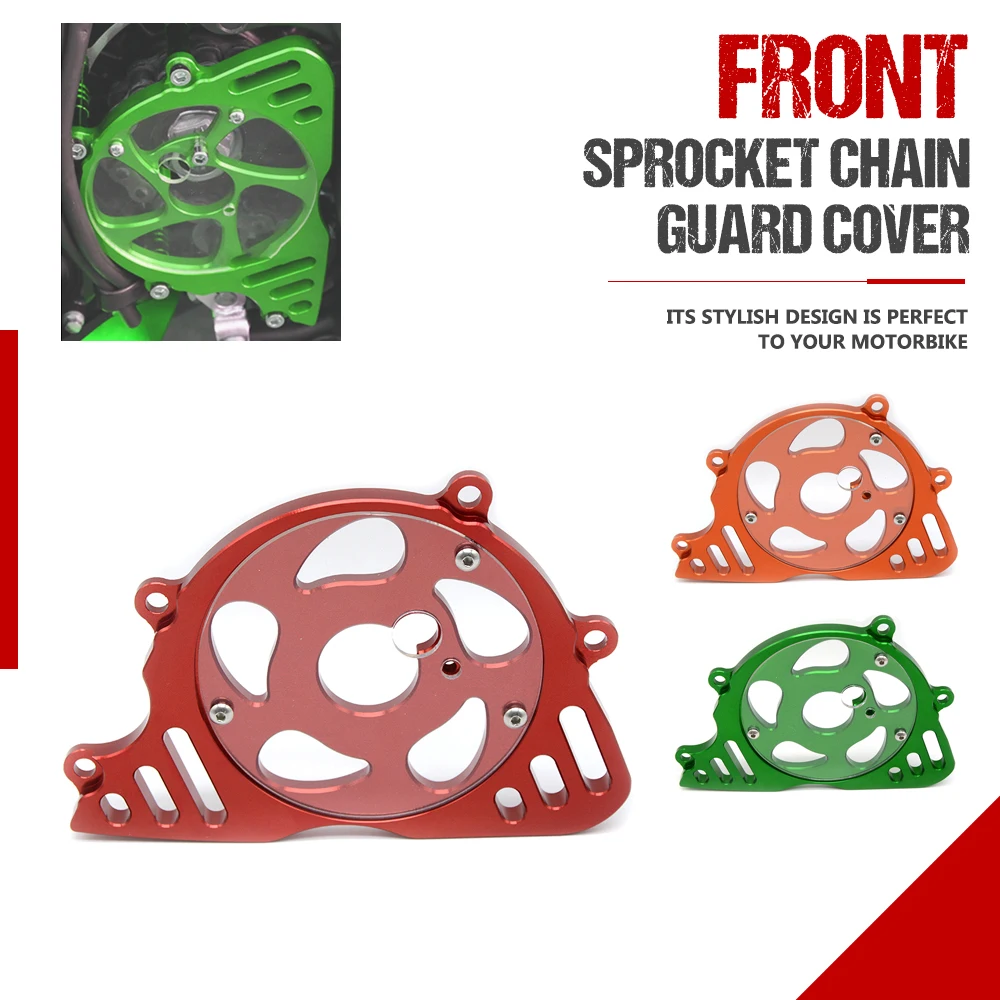 

For KAWASAKI Z1000 2010 - 2017 2018 2019 2020 2021 Motorcycle Accessories Sprocket Chain Guard Sensor Cover Protective Shield