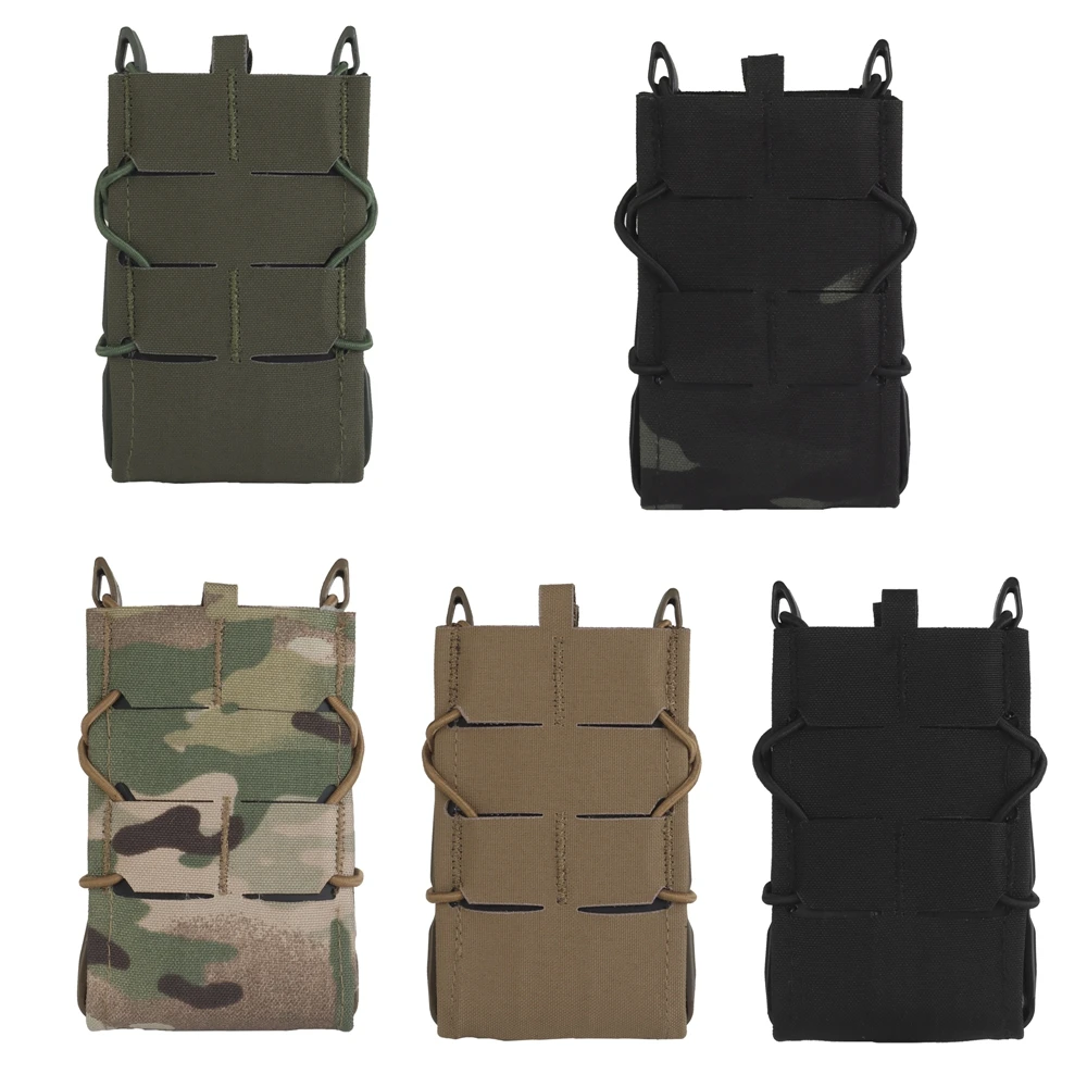 

Tiger Full Size V2 7.62/5.56 Magazine Pouch Tactical Molle Tool Pouch Flashlight Knife Pen Funtional Bag Vest Belt Waist Bag