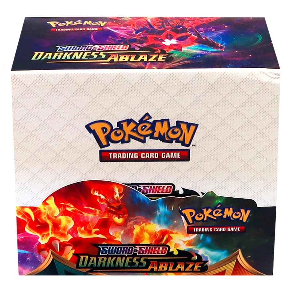 

324Pcs/box Pokemon TCG: Sun & Moon Darkness Ablaze 36 Pack Booster Box Pokemon Card Game Collecting Toys
