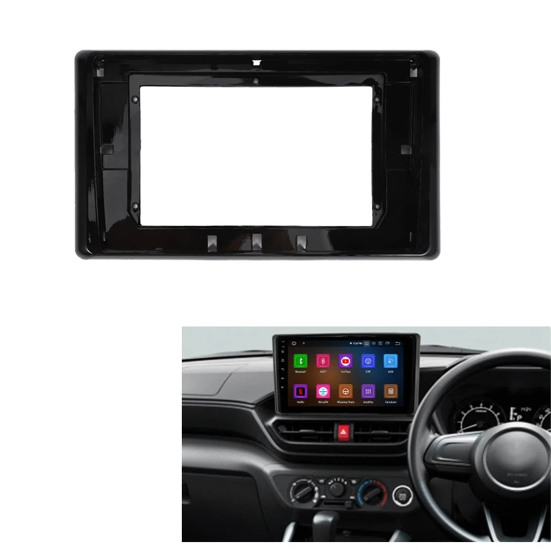 Car audio Stereo frame For Toyota RAIZE 2020 car Radio Fascias Panel Frame Fit 2Din 20 inch In Dash headunit screen