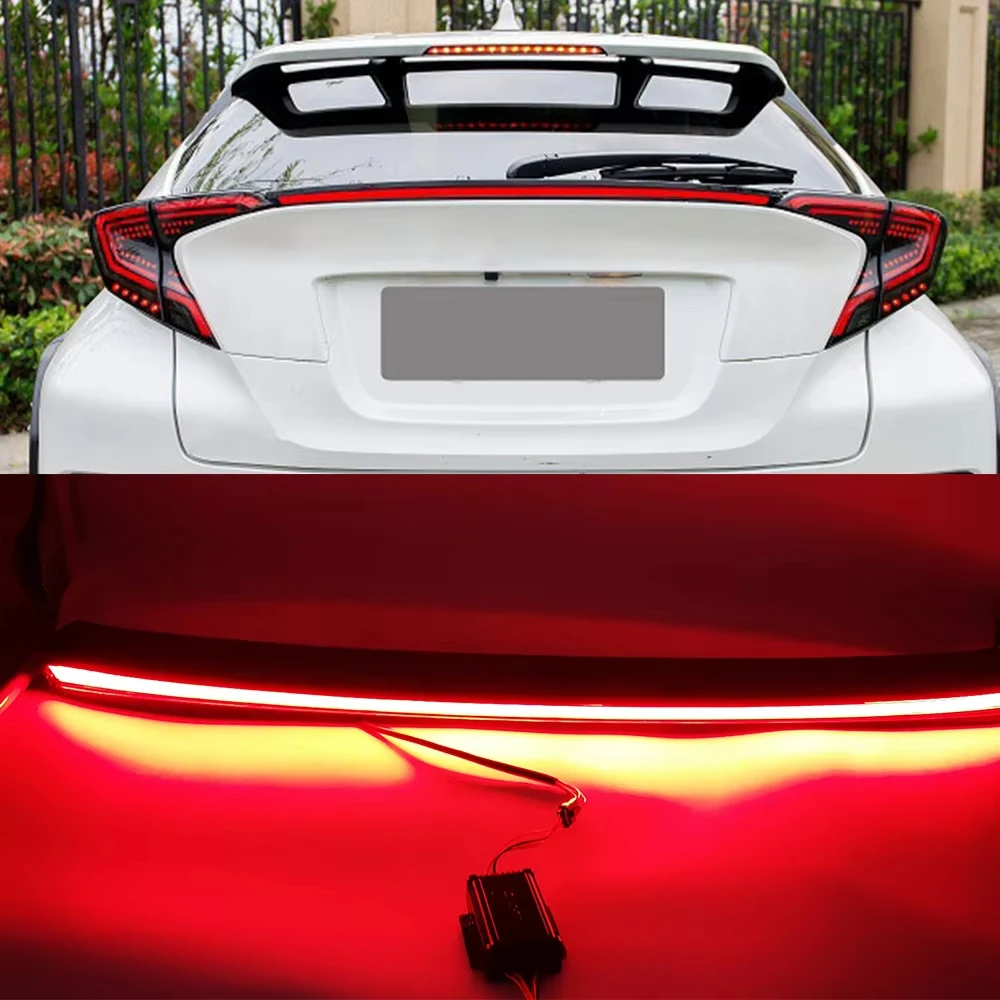 

Rear Bumper trunk Tail Light LED Taillight Reflector Brake Lamp Warning Signal Fog Lamp For Toyota CHR 2016 2017 2018 2019