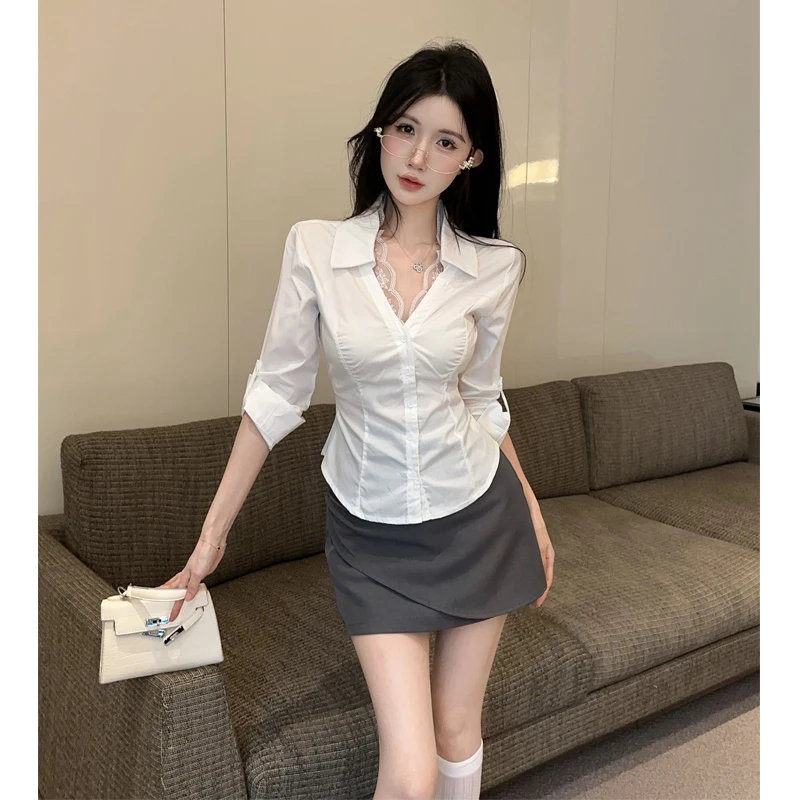 مثير فتاة حار طويلة Sve irt المرأة Faion مجموعة سليم صالح ort تنورة قطعتين مجموعة الشتاء تخفيف Sle الرغبة النقية Sle