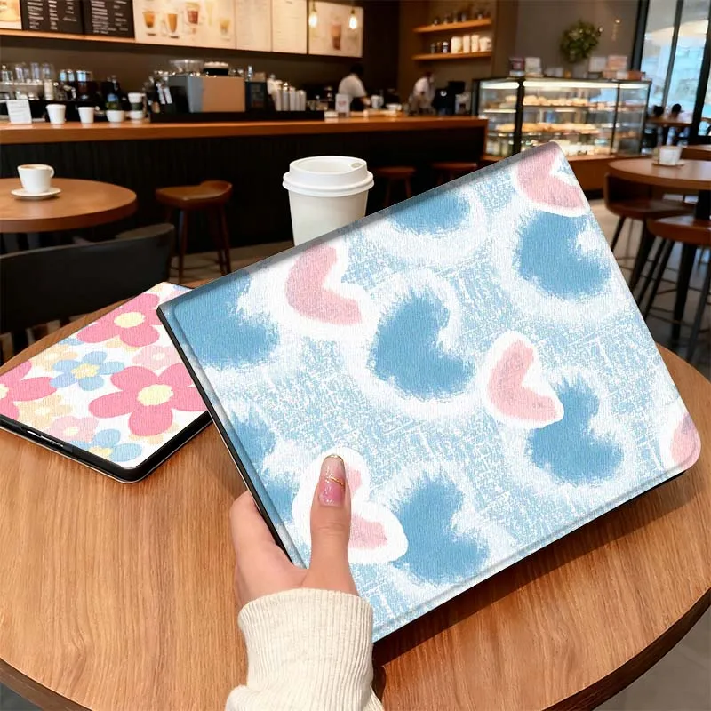 

Flower Butterfly Love For iPad Pro Air 5th 6th 7th 13 M3 M4 M5 12.9 13.3 inch 2018 2022 2024 2025 Tablet Case