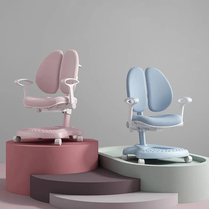 

Child Study Chair Stool Baby Safety Seats Auxiliary Designer Chairs Eating Children's School Design Room Mother Kids Furniture