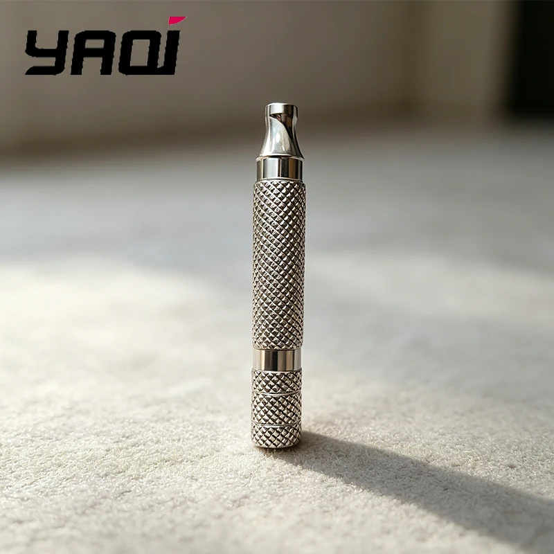 manche-de-rasoir-de-securite-yaqi-en-titane-poli-2026-pour-hommes-–-prise-en-main-confortable-accessoire-de-rasage-vintage