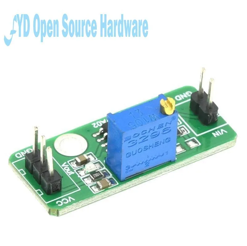 LM393 modulo comparatore di tensione segnale forma d\'onda regolabile alto basso livello/unità di carico modulo ad alta tensione a doppio canale