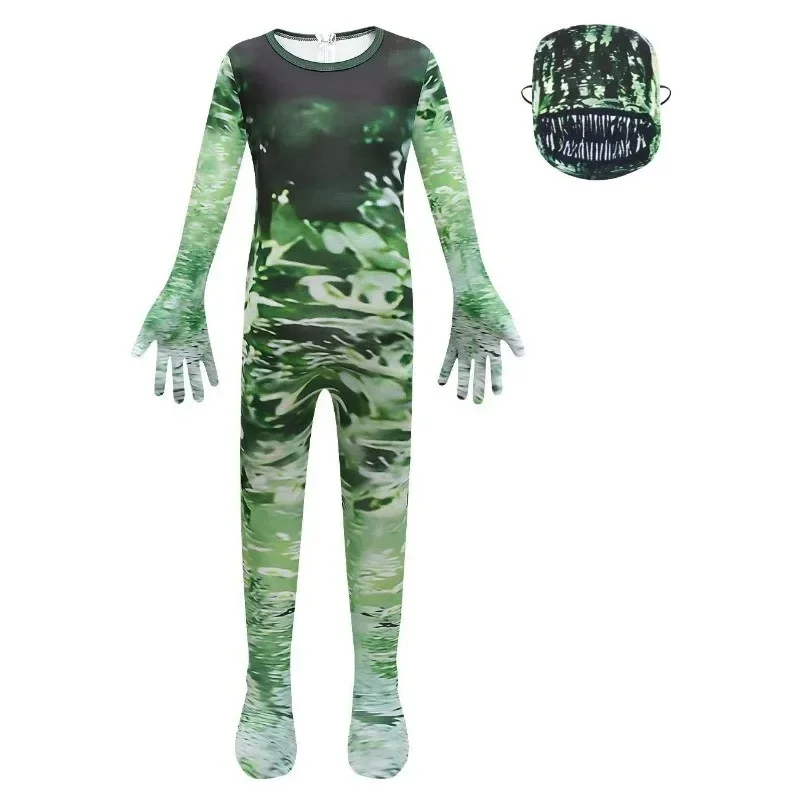 (#^.^#) 2026 New Zoonomaly Cat Halloween Costume Jumpsuits s Girl Monster Bunny Koala Watermelon Fancy Dress Up Zooke →_→LOOK ME view 2