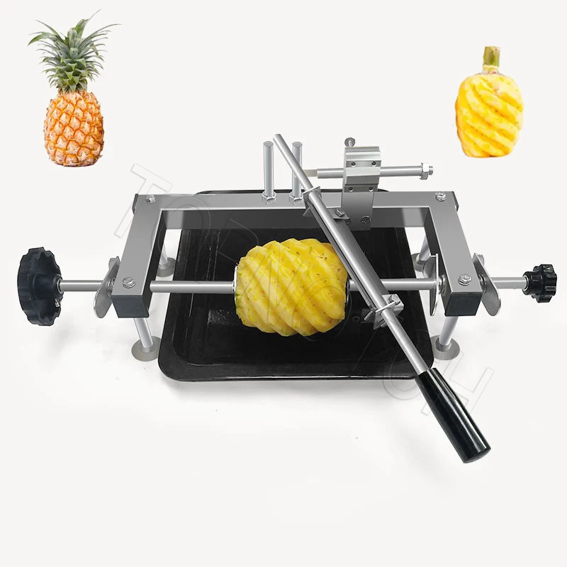 

Commercial Pineapple Peeling Machine Stainless Steel Manual Pineapple Knife Fruit Peeler Pineapple Eye Remove Tool